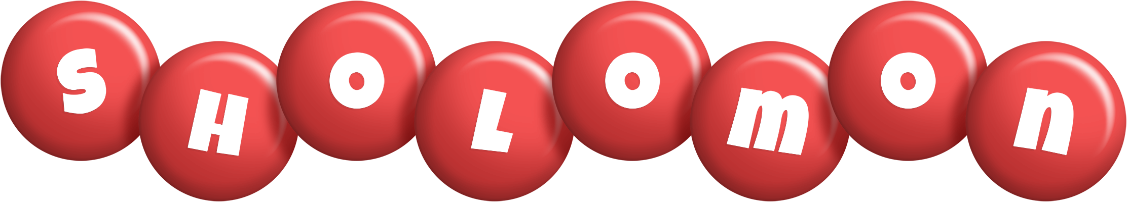 Sholomon candy-red logo