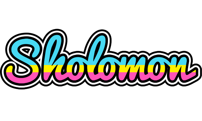 Sholomon circus logo
