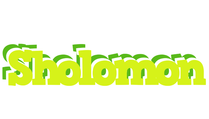 Sholomon citrus logo