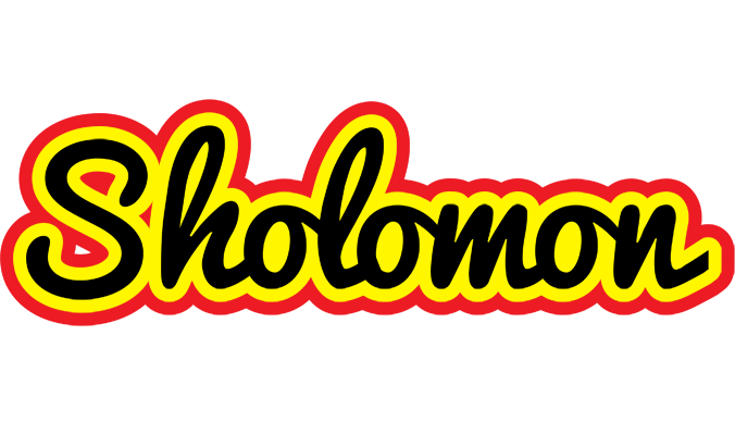 Sholomon flaming logo