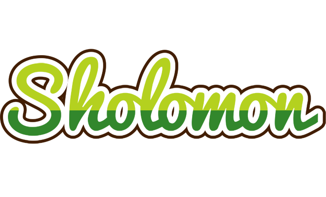 Sholomon golfing logo
