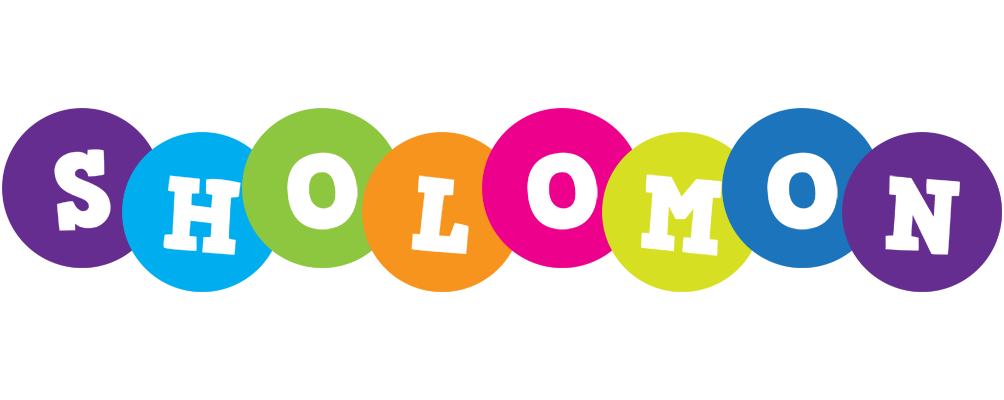 Sholomon happy logo