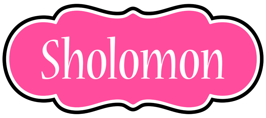Sholomon invitation logo