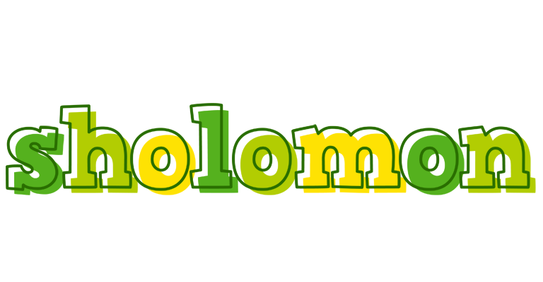 Sholomon juice logo