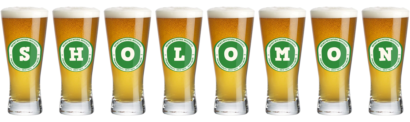 Sholomon lager logo