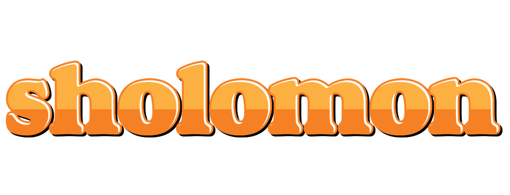 Sholomon orange logo