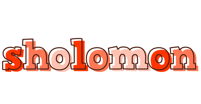 Sholomon paint logo