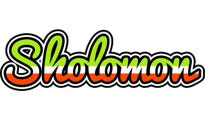 Sholomon superfun logo
