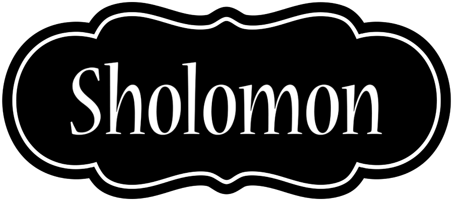 Sholomon welcome logo