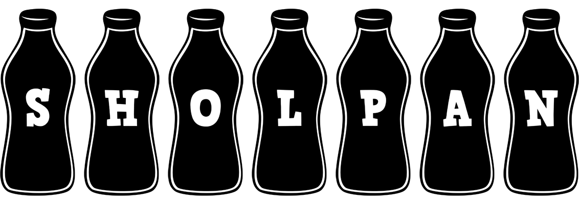 Sholpan bottle logo