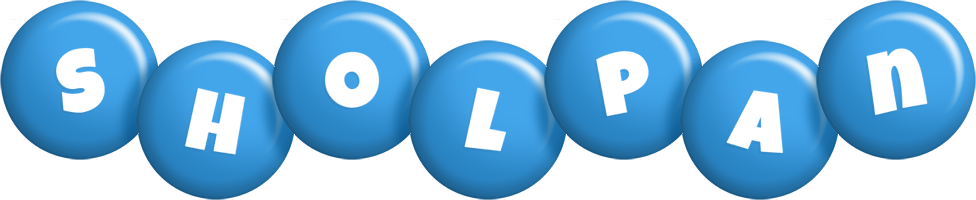 Sholpan candy-blue logo