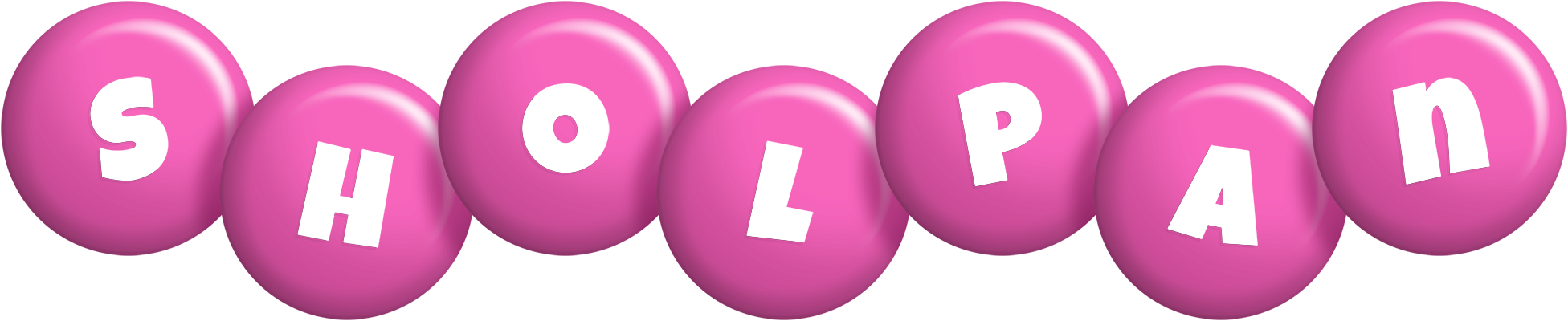 Sholpan candy-pink logo