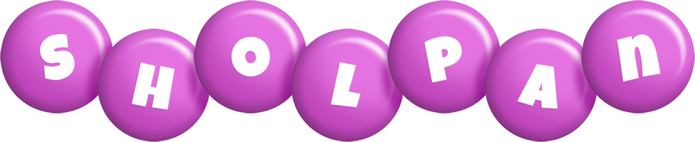 Sholpan candy-purple logo