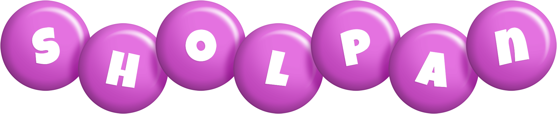 Sholpan candy-purple logo