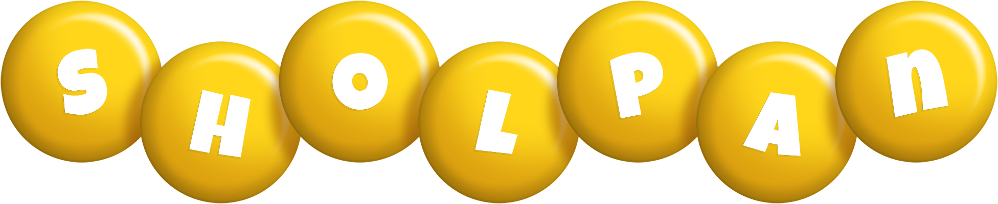 Sholpan candy-yellow logo