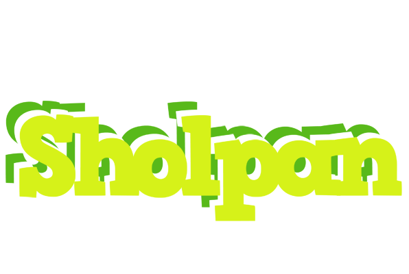 Sholpan citrus logo