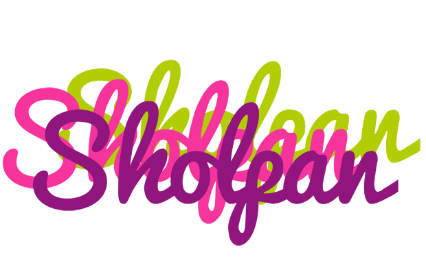 Sholpan flowers logo