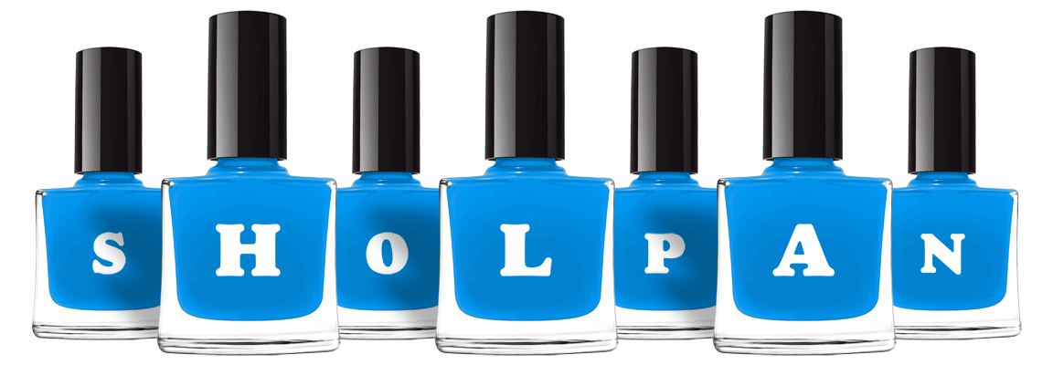 Sholpan glossy logo