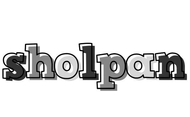 Sholpan night logo