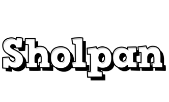 Sholpan snowing logo