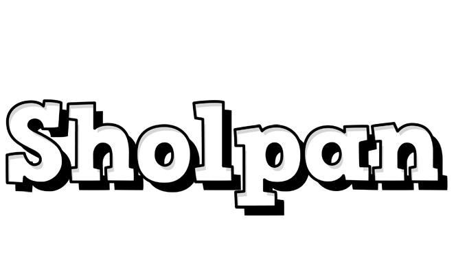 Sholpan snowing logo