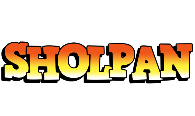 Sholpan sunset logo