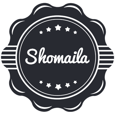 Shomaila badge logo