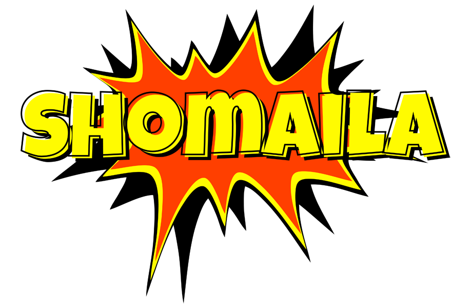 Shomaila bazinga logo