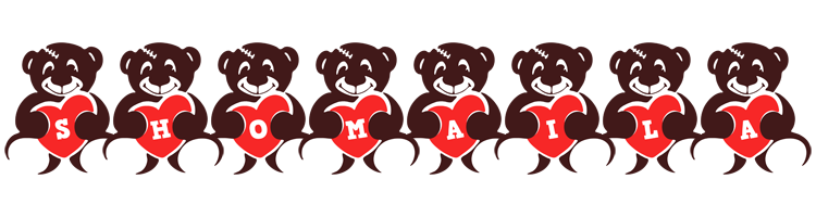 Shomaila bear logo