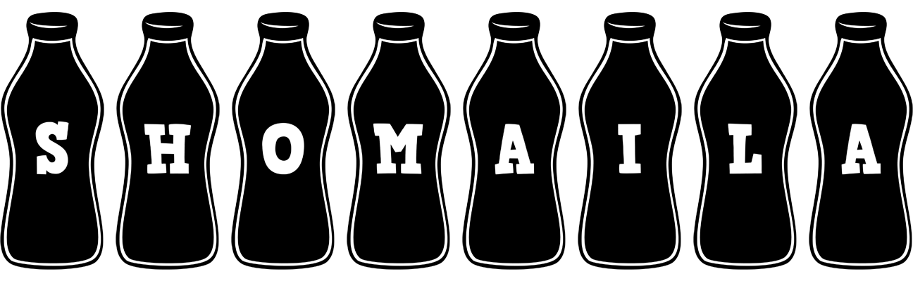 Shomaila bottle logo
