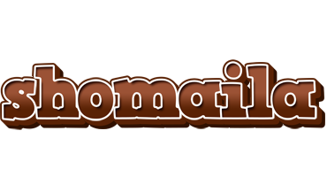 Shomaila brownie logo