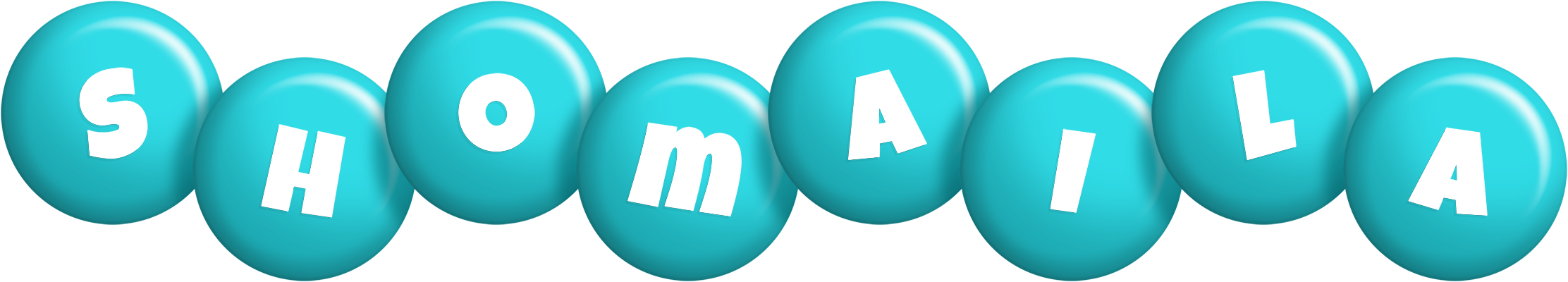 Shomaila candy-azur logo