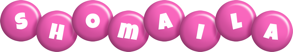 Shomaila candy-pink logo