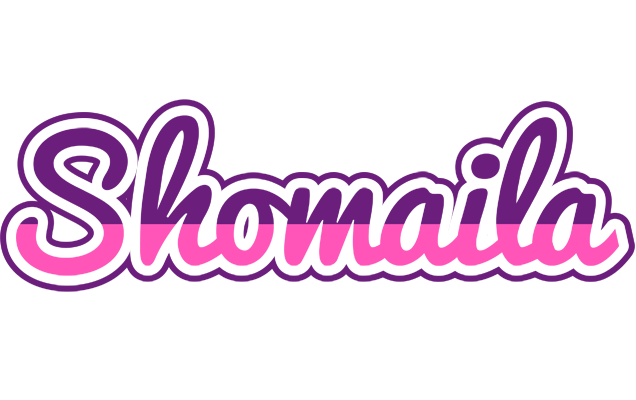 Shomaila cheerful logo