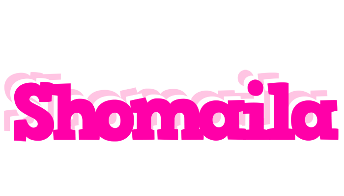Shomaila dancing logo