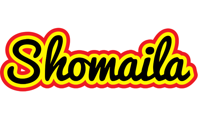 Shomaila flaming logo