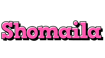 Shomaila girlish logo