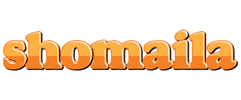 Shomaila orange logo