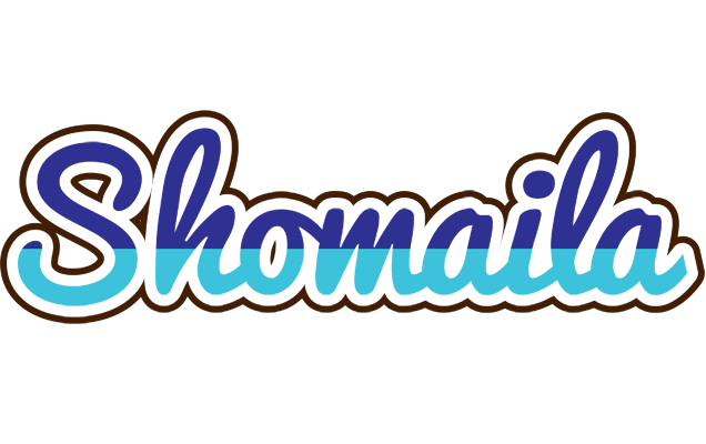 Shomaila raining logo