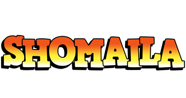 Shomaila sunset logo