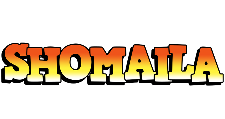 Shomaila sunset logo