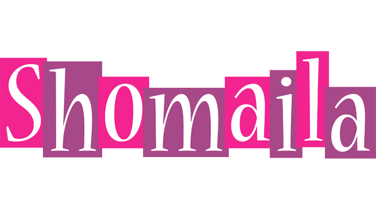 Shomaila whine logo