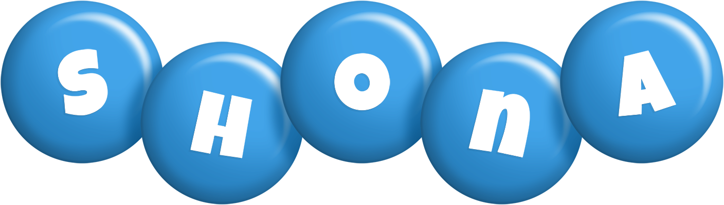 Shona candy-blue logo