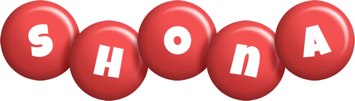 Shona candy-red logo