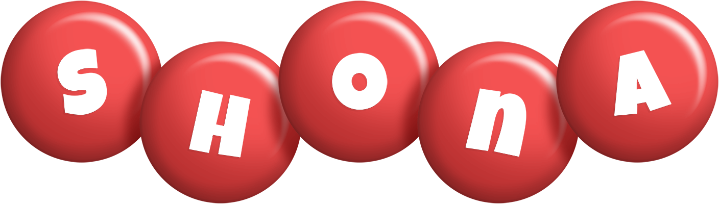 Shona candy-red logo