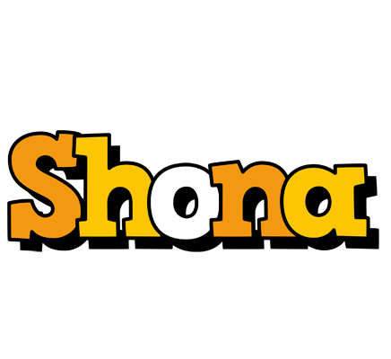 Shona cartoon logo