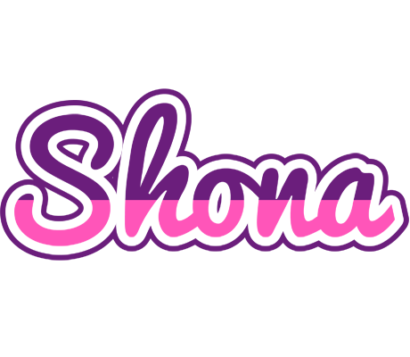 Shona cheerful logo