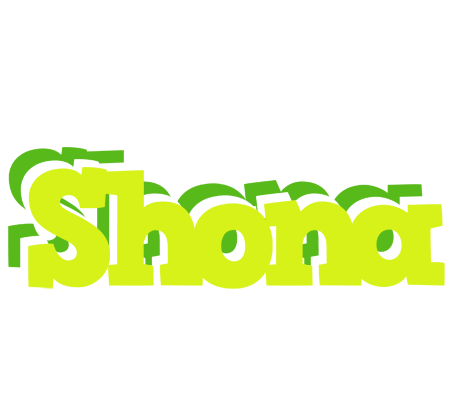 Shona citrus logo