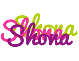 Shona flowers logo