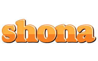 Shona orange logo